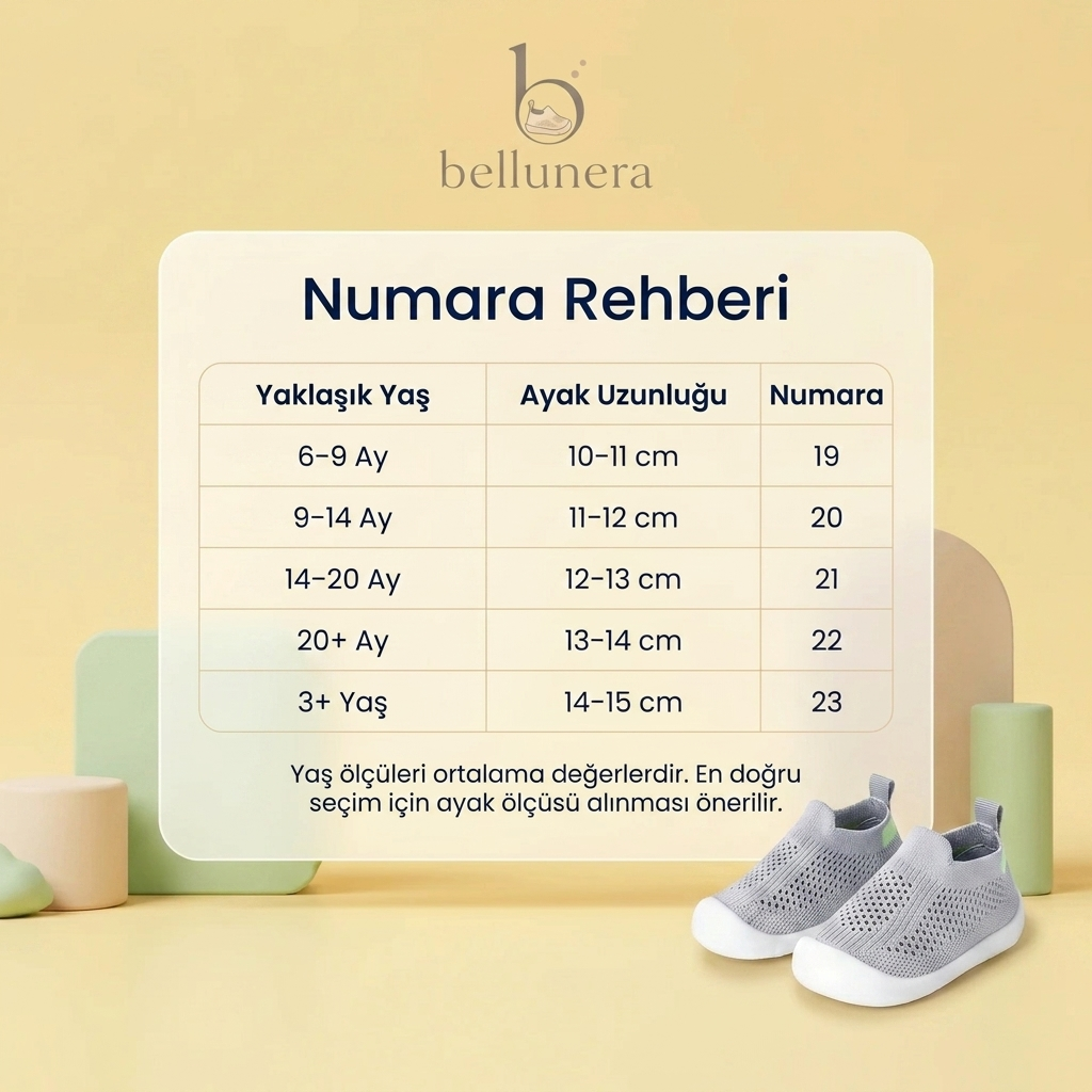 Bellunera Ortopedik İlk Adım Bebek Ayakkabısı