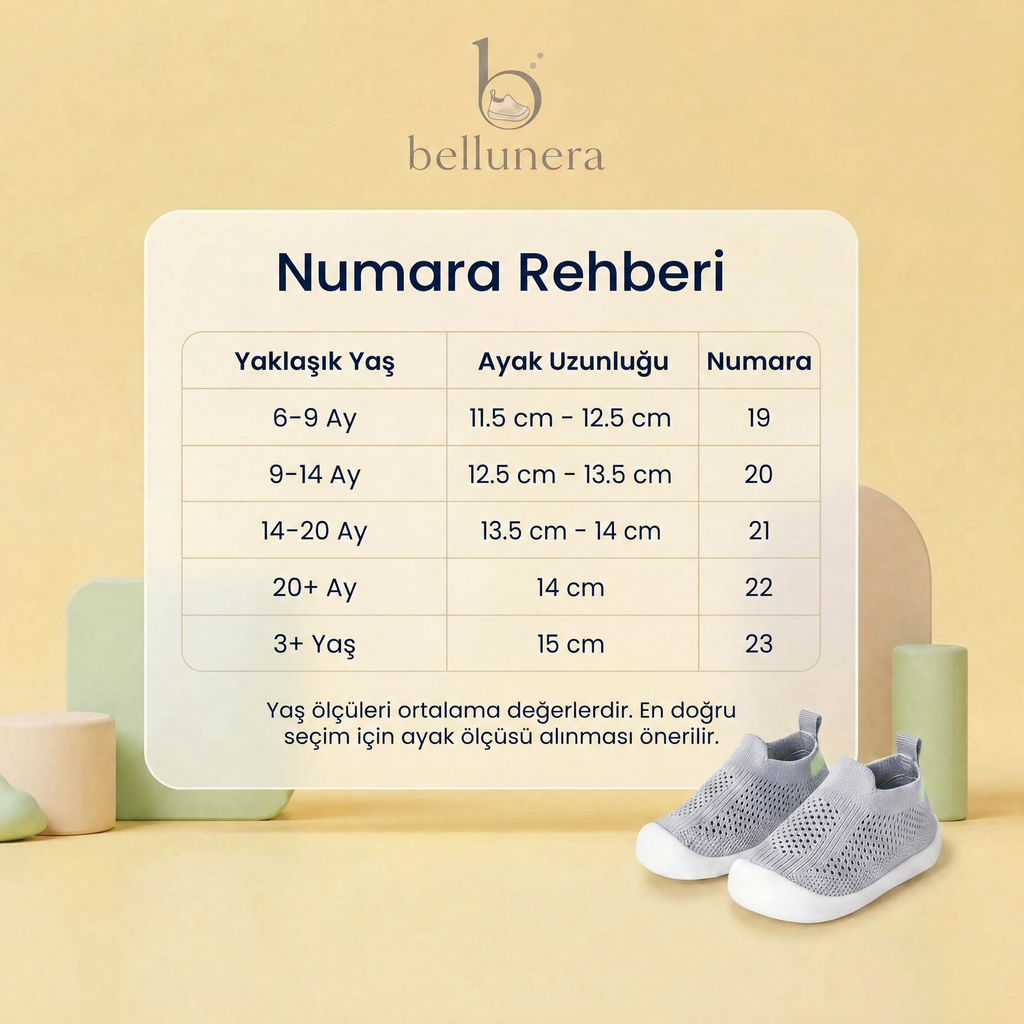 Bellunera Ortopedik İlk Adım Bebek Ayakkabısı